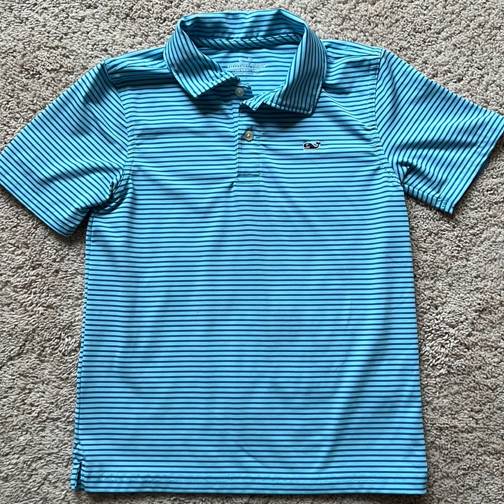Boys Vineyard Vines Performance polo size 6